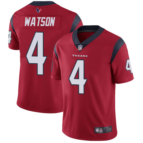 Houston Texans Limited Red Men Deshaun Watson Alternate Jersey NFL Football 4 Vapor Untouchable